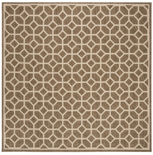 Safavieh Beach House 127 PowerLoomed 100% Polypropylene Pile Indoor/ Outdoor Rug BHS127D-6SQ
