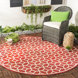 Safavieh Beach House 127 POWER LOOMED POLYPROPYLENE Indoor/ Outdoor Rug BHS127Q-6