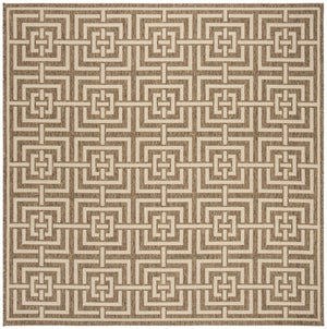 Safavieh Beach House 128 PowerLoomed 100% Polypropylene Pile Indoor/ Outdoor Rug BHS128D-6SQ