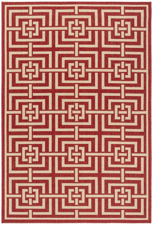 Safavieh Beach House 128 POWER LOOMED POLYPROPYLENE Indoor/ Outdoor Rug BHS128Q-26