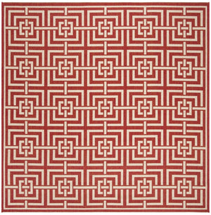 Safavieh Beach House 128 PowerLoomed 100% Polypropylene Pile Indoor/ Outdoor Rug BHS128Q-6SQ