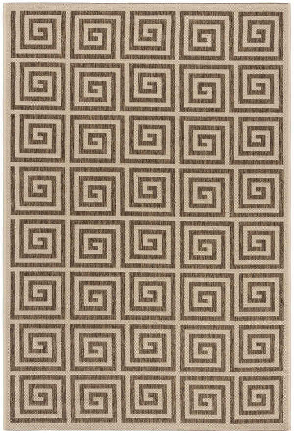Safavieh Beach House 129 PowerLoomed 100% Polypropylene Pile Indoor/ Outdoor Rug BHS129D-6R