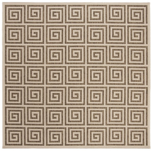 Safavieh Beach House 129 PowerLoomed 100% Polypropylene Pile Indoor/ Outdoor Rug BHS129D-6SQ