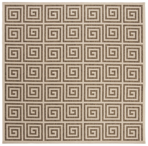Safavieh Beach House 129 PowerLoomed 100% Polypropylene Pile Indoor/ Outdoor Rug BHS129D-6SQ