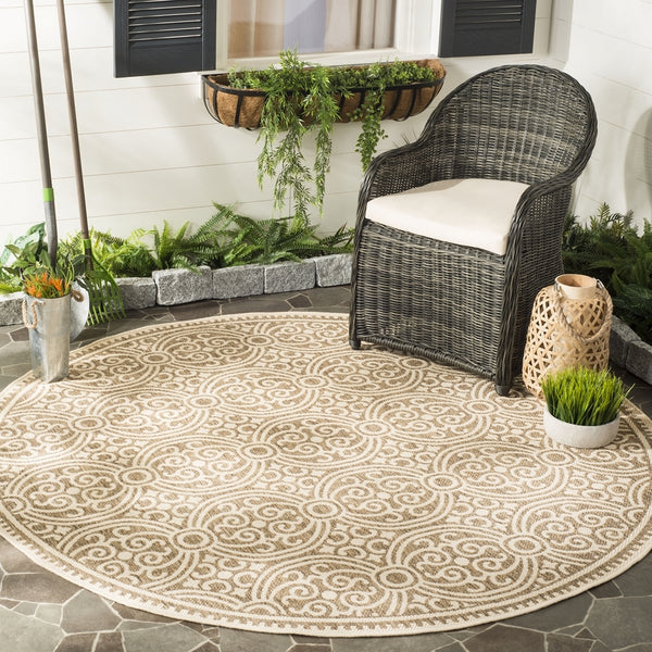 Safavieh Beach House 134 PowerLoomed 100% Polypropylene Pile Indoor/ Outdoor Rug BHS134C-6