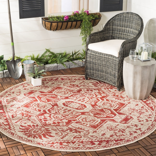 Safavieh Beach House 138 POWER LOOMED POLYPROPYLENE Indoor/ Outdoor Rug BHS138Q-8SQ
