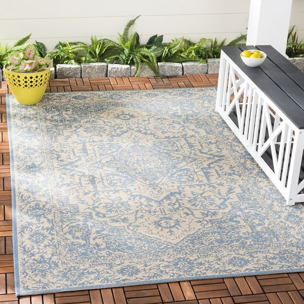 Safavieh Beach House 139 POWER LOOMED POLYPROPYLENE Indoor/ Outdoor Rug BHS139N-8SQ