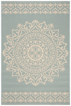 Safavieh Beach House 183 POWER LOOMED POLYPROPYLENE Indoor/ Outdoor Rug BHS183L-8SQ