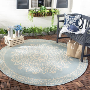 Safavieh Beach House 183 POWER LOOMED POLYPROPYLENE Indoor/ Outdoor Rug BHS183L-8SQ
