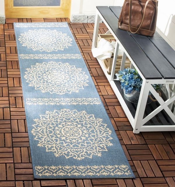 Safavieh Beach House 183 POWER LOOMED POLYPROPYLENE Indoor/ Outdoor Rug BHS183N-8SQ