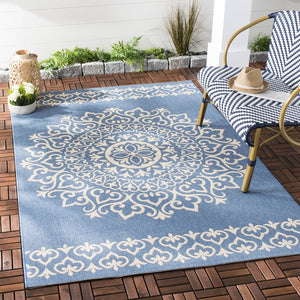 Safavieh Beach House 183 PowerLoomed 100% Polypropylene Pile Indoor/ Outdoor Rug BHS183N-5