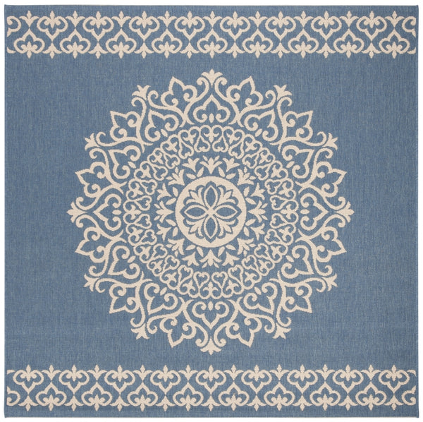 Safavieh Beach House 183 POWER LOOMED POLYPROPYLENE Indoor/ Outdoor Rug BHS183N-8SQ