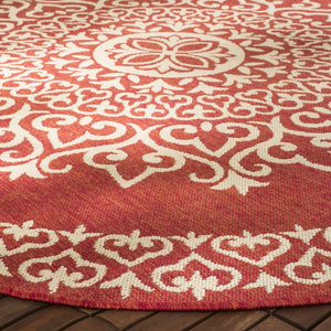 Safavieh Beach House 183 POWER LOOMED POLYPROPYLENE Indoor/ Outdoor Rug BHS183Q-8SQ