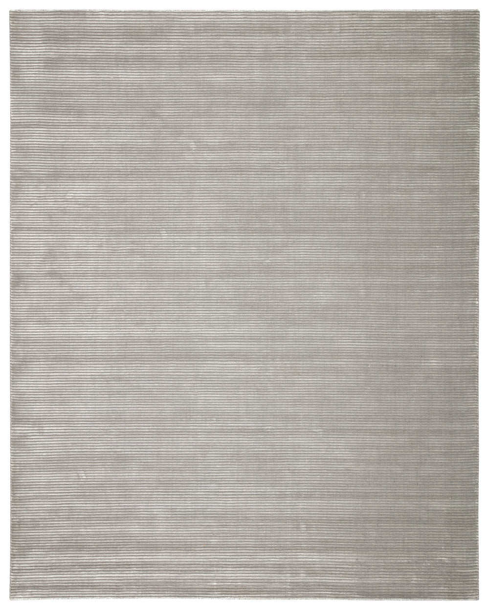Jaipur Living Basis Handmade Solid Gray/ Silver Area Rug (10'X14')