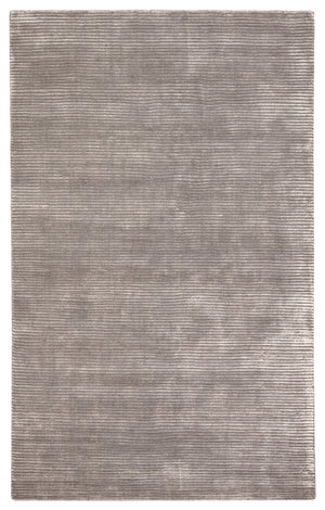 Jaipur Living Basis Handmade Solid Gray/ Silver Area Rug (12'X15')