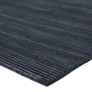 Jaipur Living Basis Handmade Solid Dark Blue Area Rug (9'X12')
