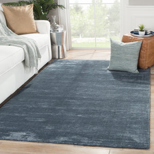 Jaipur Living Basis Handmade Solid Dark Blue Area Rug (10'X14')