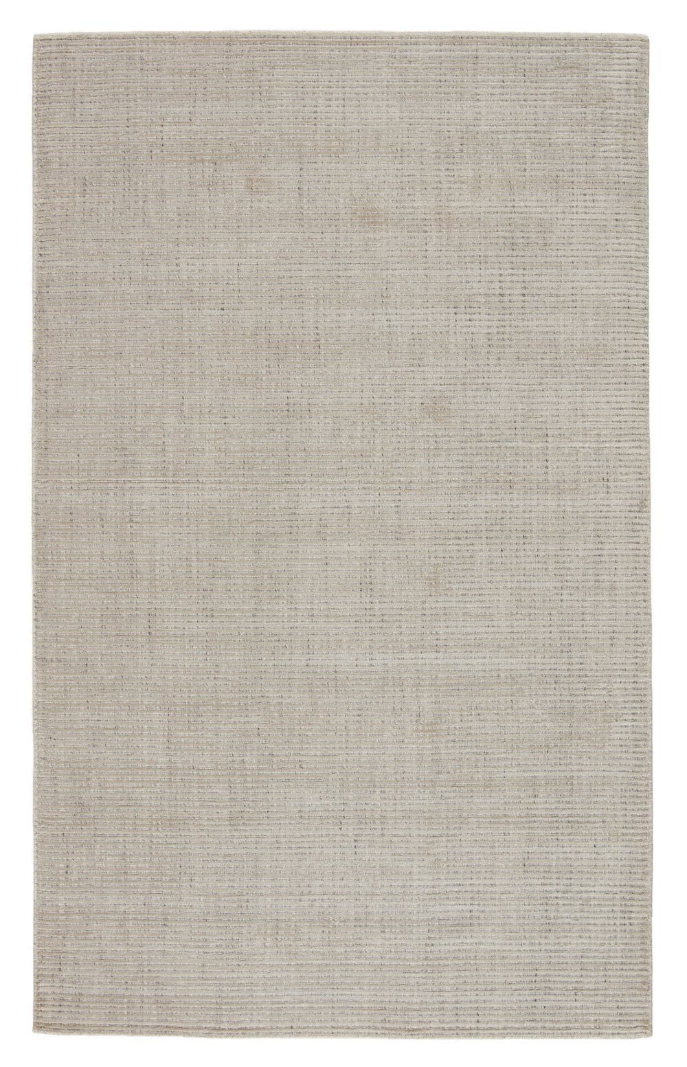 Jaipur Living Basis Handmade Solid Ivory/ Gray Area Rug (10'X14')