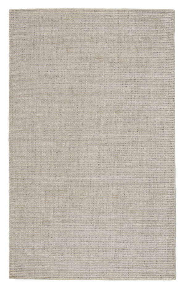 Jaipur Living Basis Handmade Solid Ivory/ Gray Area Rug (10'X14')