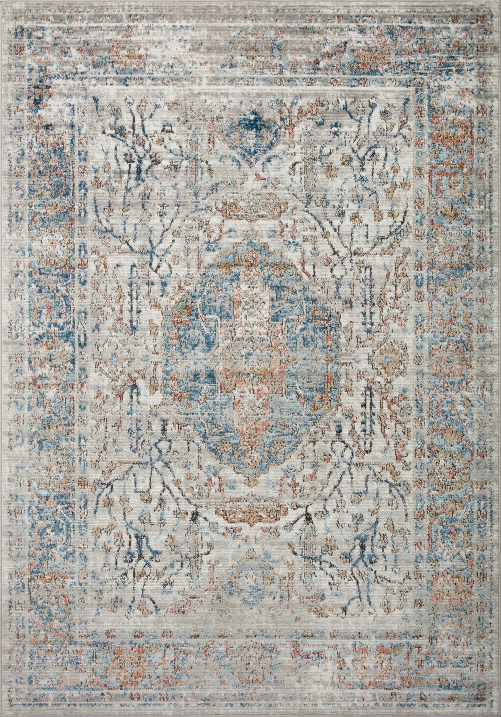 Loloi Bianca BIA-02 Polypropylene, Polyester Pile Power Loomed Contemporary Rug BIANBIA-02SNMLB6F0