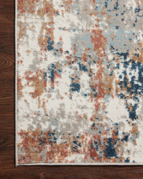 Loloi Bianca BIA-03 Polypropylene, Polyester Pile Power Loomed Contemporary Rug BIANBIA-03IVMLB6F0