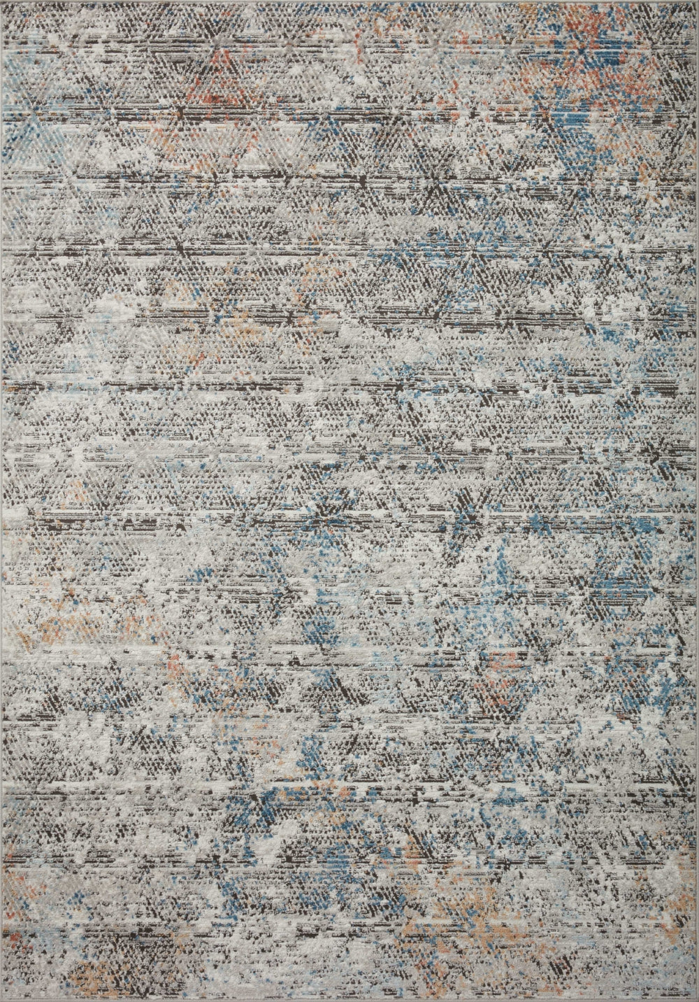 Loloi Bianca BIA-04 Polypropylene, Polyester Pile Power Loomed Contemporary Rug BIANBIA-04GYMLB6F0