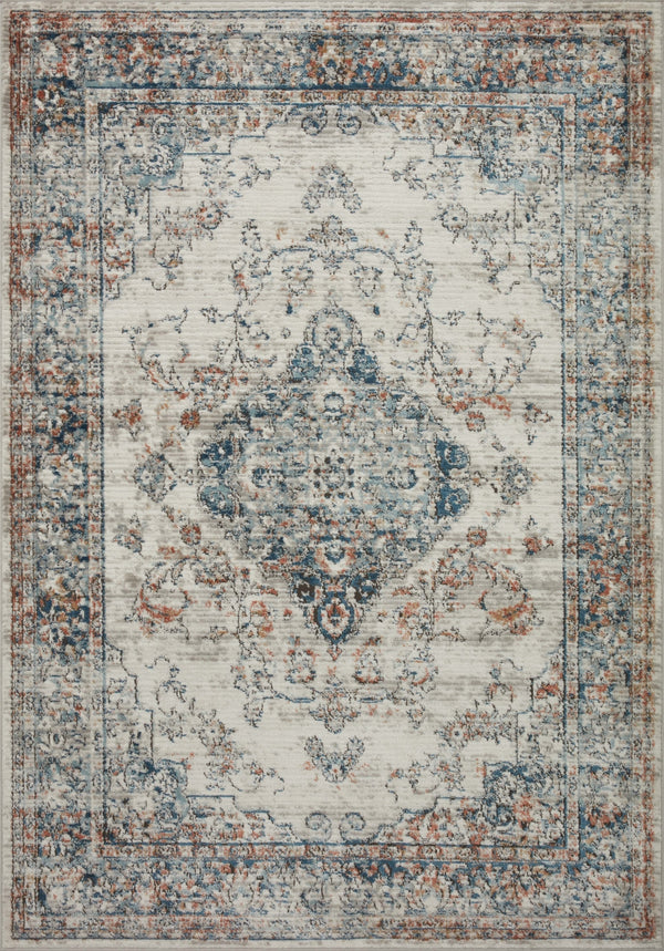 Loloi Bianca BIA-10 Polypropylene, Polyester Pile Power Loomed Contemporary Rug BIANBIA-10IVOCB6F0