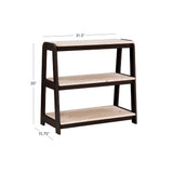 Harwich Bookcase Printer Stand Black