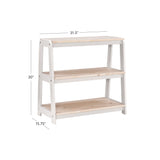 Harwich Bookcase Printer Stand White