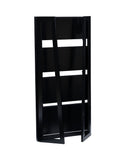Delanie Folding Bookcase Black 