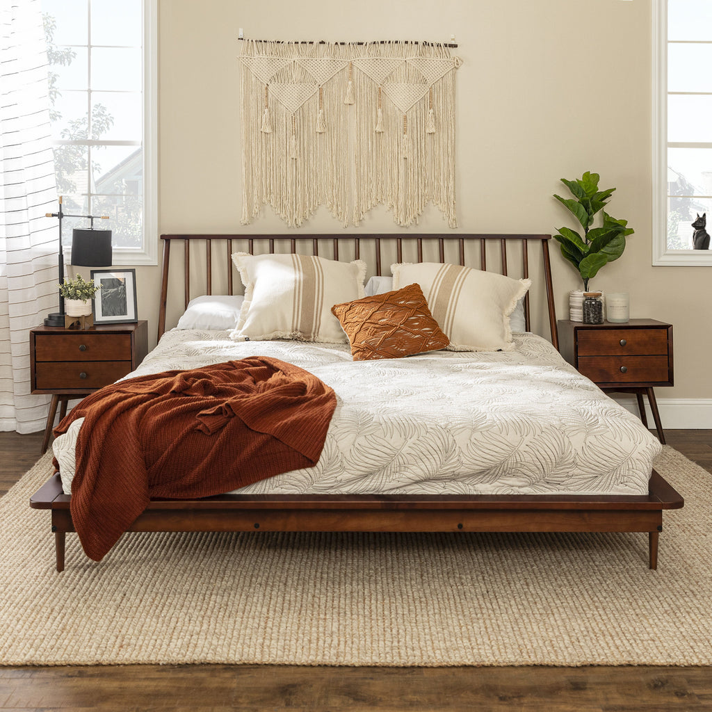 Oxford Traditional Cal King Panel Storage Bed – English Elm