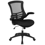 English Elm EE1347 Contemporary Commercial Grade Mesh Task Office Chair Black Mesh EEV-11742