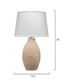 Jamie Young Co. Rope Table Lamp BL616-TL39