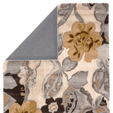 Jaipur Living Petal Pusher Handmade Floral Multicolor/ White Area Rug (9'6"X13'6")