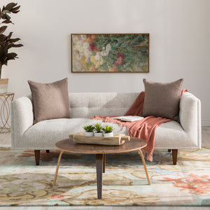 Jaipur Living Petal Pusher Handmade Floral Green/ Multicolor Area Rug (10'X14')