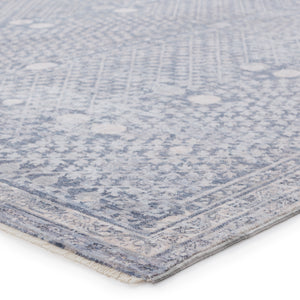 Jaipur Living Larkin Floral Blue/ Light Gray Area Rug (9'6"X13')