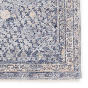 Jaipur Living Larkin Floral Blue/ Light Gray Area Rug (9'6"X13')