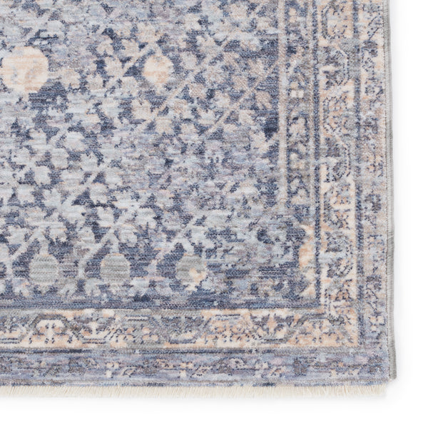 Jaipur Living Larkin Floral Blue/ Light Gray Area Rug (9'6"X13')
