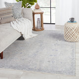 Jaipur Living Larkin Floral Light Gray/ Beige Area Rug (9'6"X13')