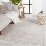 Jaipur Living Ballad Collection BLA03 Larkin 100% Polyester Machine Made Transitional Floral Rug RUG152996