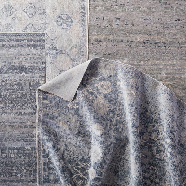 Jaipur Living Seraph Medallion Blue/ Gray Area Rug (9'6"X13')