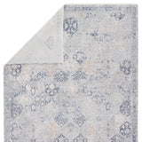 Jaipur Living Rune Trellis Gray/ Navy Area Rug (9'6"X13')