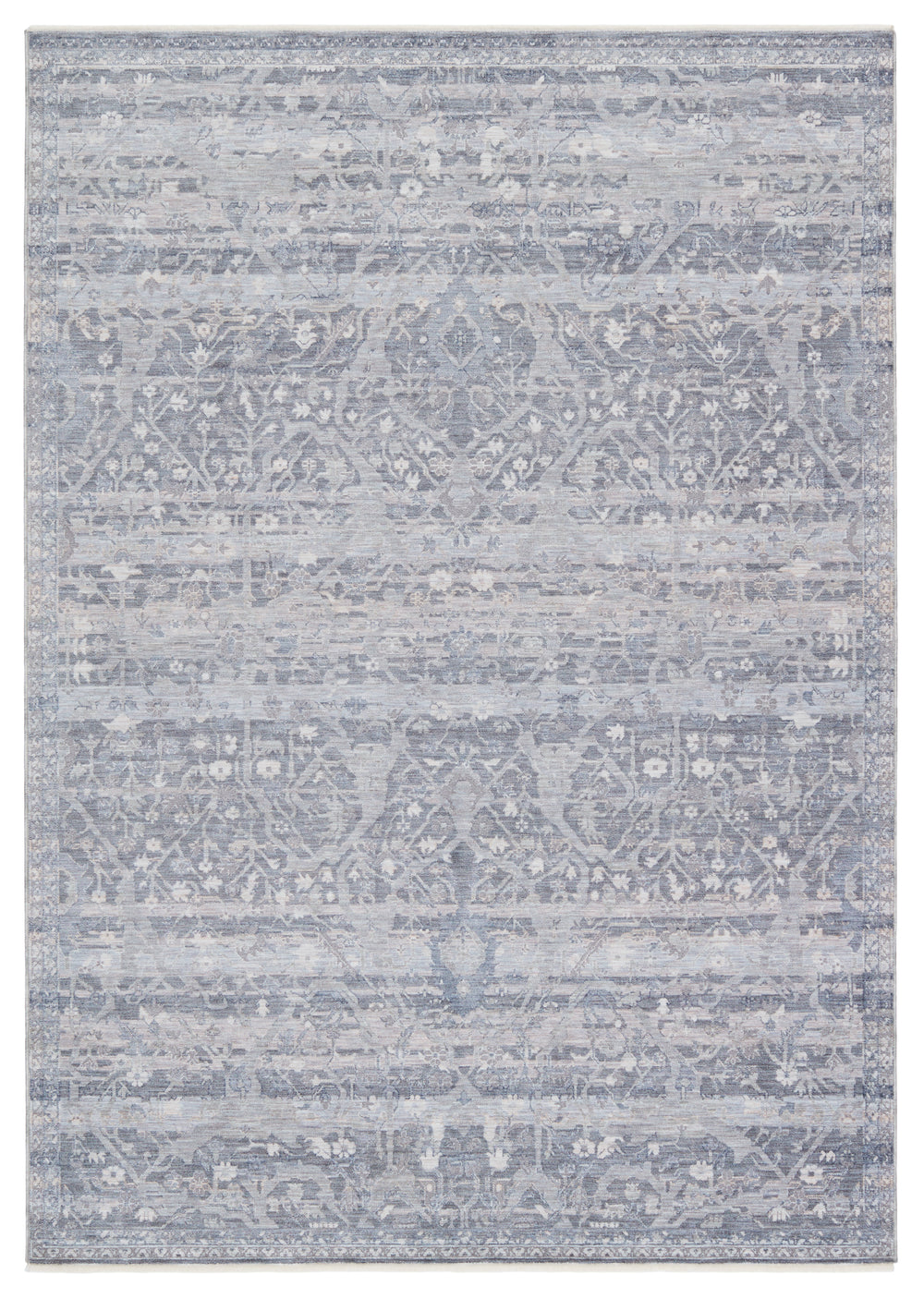 Jaipur Living Evolet Oriental Gray/ Blue Area Rug (9'6"X13')