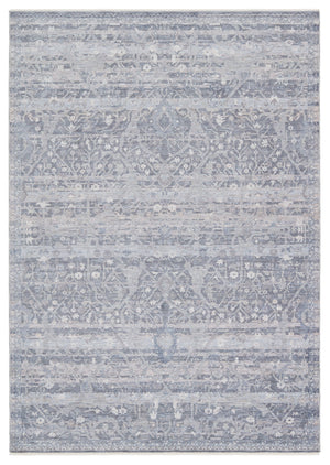 Jaipur Living Evolet Oriental Gray/ Blue Area Rug (9'6"X13')