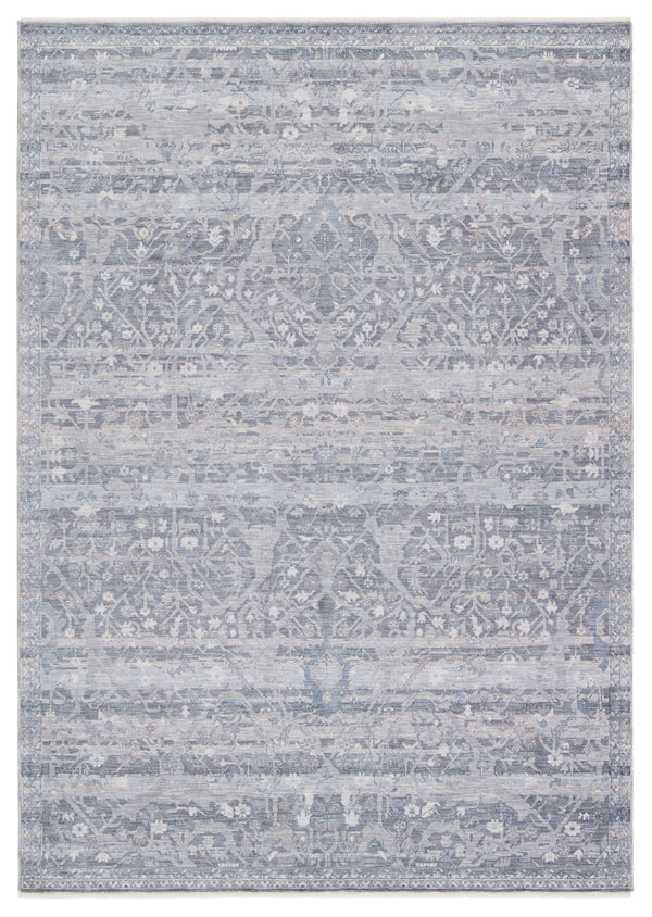 Jaipur Living Evolet Oriental Gray/ Blue Area Rug (9'6"X13')