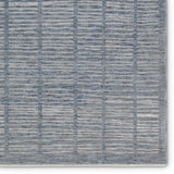 Jaipur Living Ballad Dounia BLA11 Power Loomed 100% Polyester Stripes Area Rug Blue 100% Polyester RUG156591