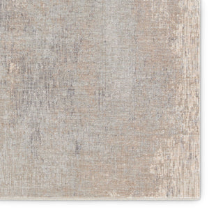 Jaipur Living Ballad Kosta BLA13 Power Loomed 100% Polyester Abstract Area Rug Taupe 100% Polyester RUG156595