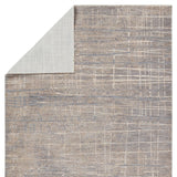 Jaipur Living Ballad Pinon BLA14 Power Loomed 100% Polyester Stripes Area Rug Silver 100% Polyester RUG156597