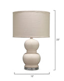 Jamie Young Co. Bubble Table Lamp BLBUBWW255MD