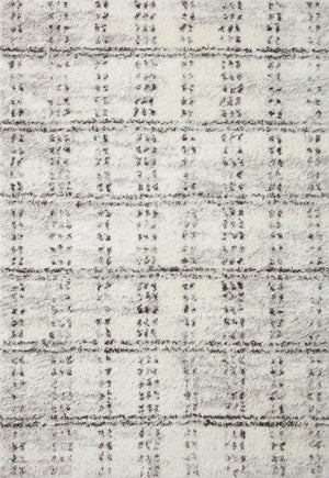 Loloi II Bliss Shag Collection Cream / Grey 9'-3" X 13' Area Rug